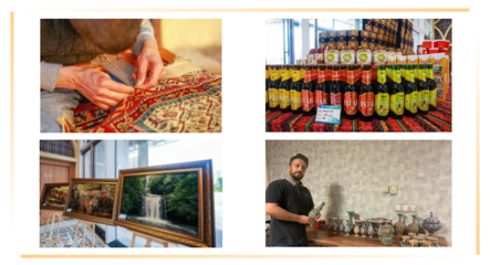 RCEP博覽會(huì)國(guó)家館介紹 伊朗國(guó)家館運(yùn)營(yíng)商與紡織品購(gòu)銷商人默罕默德